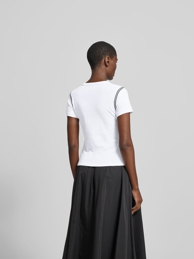 Kenzo Slim Fit T-Shirt aus reiner Baumwolle Weiss 5