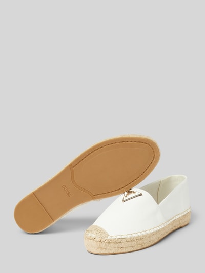 Guess Espadrilles mit Logo-Applikation Modell 'JOLANDY' Offwhite 4