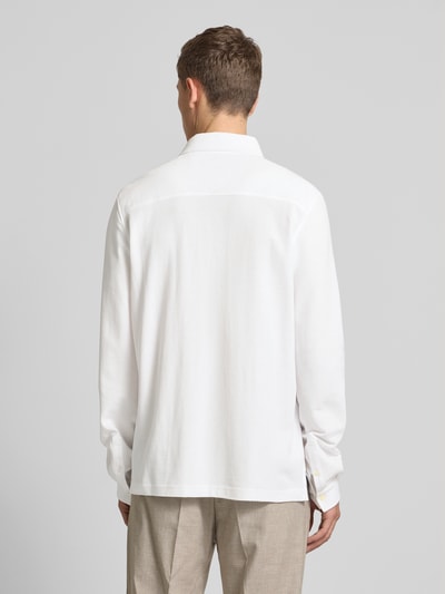 Fynch-Hatton Freizeithemd mit Button-Down-Kragen Weiss 5