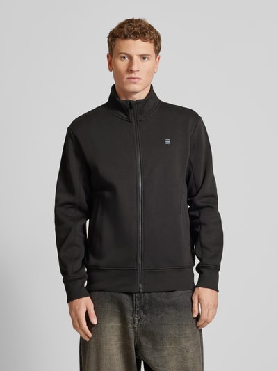 G-Star Raw Sweatjack met opstaande kraag Zwart - 4