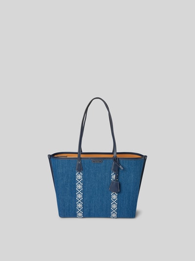 Tory Burch Shopper in Denim-Optik Jeansblau 2