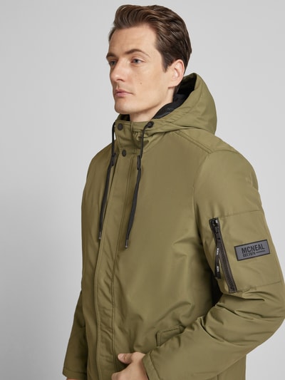 MCNEAL Jacke mit Pattentaschen Oliv 3