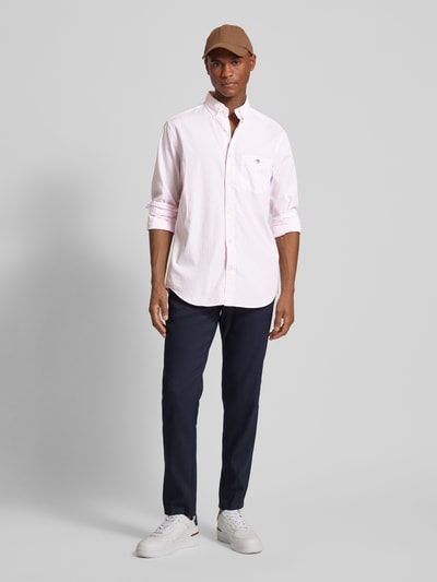 Gant Regular Fit Freizeithemd Modell 'POPLIN' Rose 1