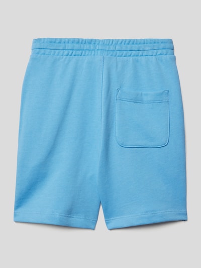 Tom Tailor Sweatshorts mit Print Hellblau 3