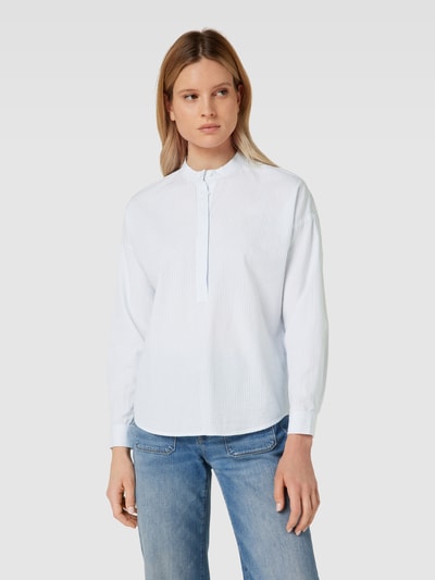 Esprit Blouse met streepmotief Lichtblauw - 4