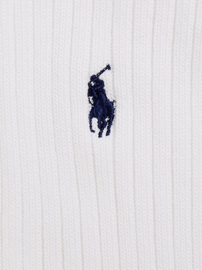 Polo Ralph Lauren Underwear Skarpety z wyhaftowanym logo model ‘CREW SOCK’ Biały 2