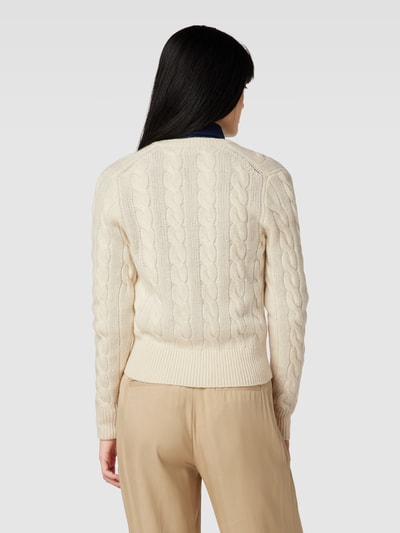 Polo Ralph Lauren Cardigan mit Knopfleiste Beige 5