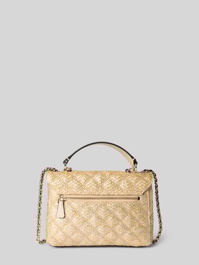 Guess Umhängetasche mit Strukturmuster Modell 'GIULLY' Gold 4