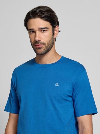 Marc O'Polo Regular Fit T-Shirt aus reiner Baumwolle Jeansblau 3