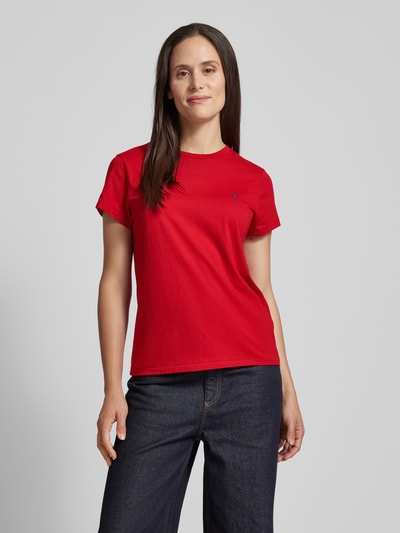 Polo Ralph Lauren T-shirt met ronde hals Rood - 4