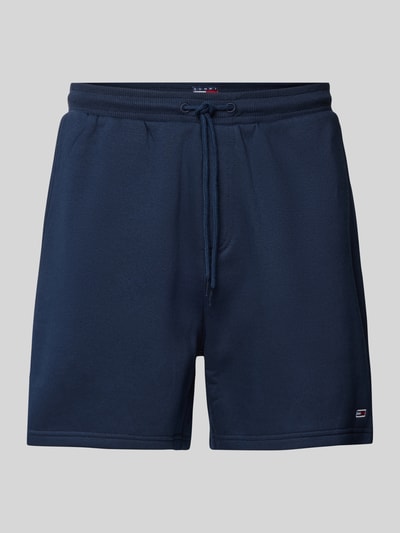 Tommy Jeans Regular Fit Sweatshorts aus Alpaka-Mix mit Logo-Stitching Marine 2