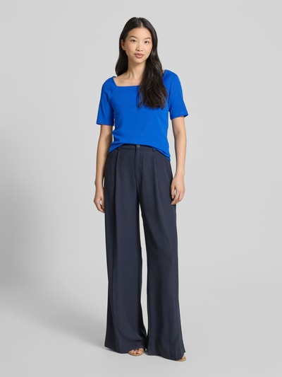 Marc Cain T-Shirt mit Karree-Ausschnitt Royal 1