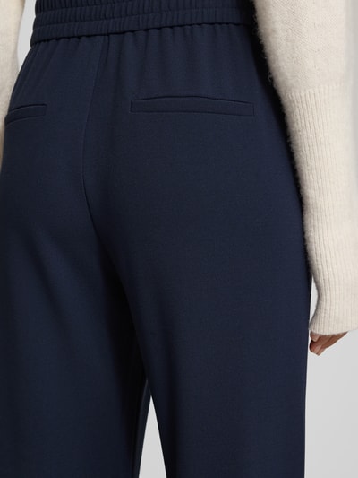 mbyM Stoffhose mit elastischem Bund Modell 'Phillipa' Marine 3