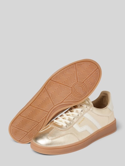 Gant Sneaker mit Label-Print Modell 'CUZIMA' Gold 4