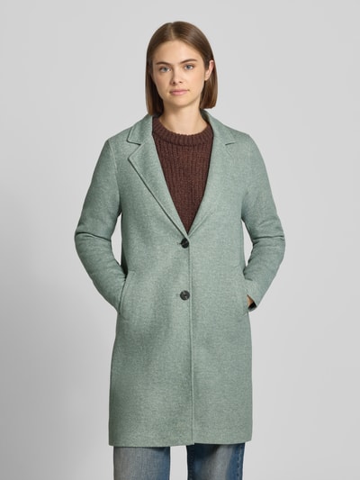 ONLY Regular Fit Mantel mit Baumwoll-Anteil Modell 'SEDONA' Schilf Melange 4