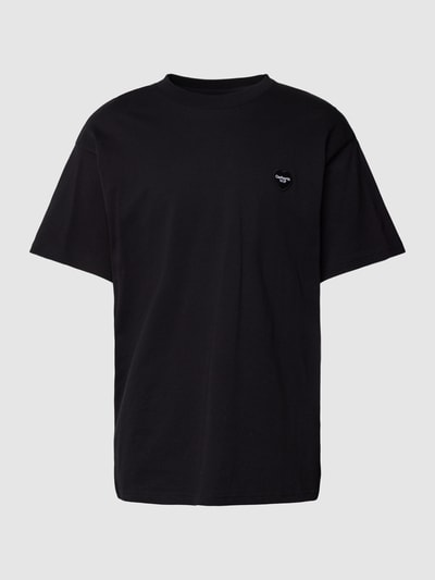 Carhartt Work In Progress T-Shirt aus Baumwolle mit Label-Detail Black 2