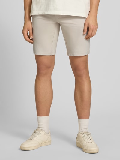 ONLY & SONS Regular Fit Bermudas aus Viskose-Mix Modell 'MARK' Beige 4