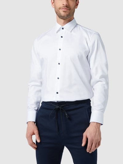 BOSS Regular Fit Business-Hemd aus Twill Modell 'Gorax' Weiß 4