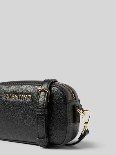 VALENTINO BAGS Torba na ramię z aplikacją z logo model ‘SPECIAL MARTU’ Czarny 2