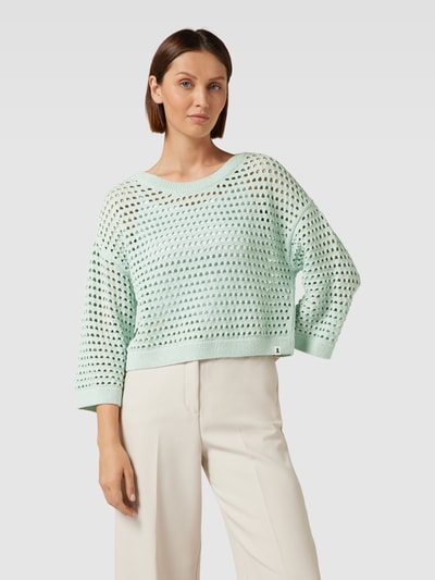 Armedangels Cropped Strickpullover Modell 'MAARISOLS' Mint 4