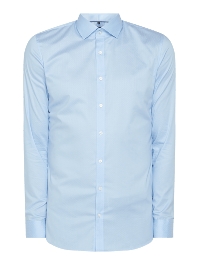 OLYMP No. Six Koszula biznesowa o kroju super slim fit ze streczem  Błękitny 2