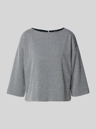 OPUS Sweatshirt met 3/4-mouwen, model 'TADITA' Lichtgrijs - 2