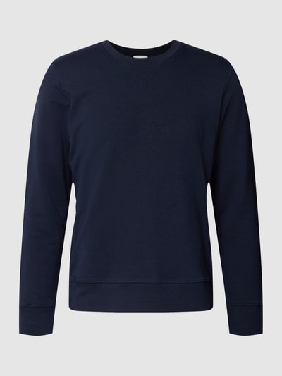 Mey Sweatshirt mit Rundhalsausschnitt Modell 'ENJOY' Marineblau 2