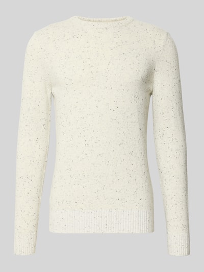 Marc O'Polo Regular Fit Strickpullover aus Woll-Mix Offwhite 2