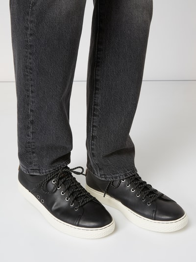 Polo Ralph Lauren Sneaker 'Dunovin' aus Leder Black 3