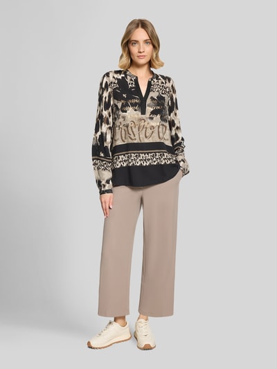 Betty Barclay Regular Fit Langarmbluse aus reiner Viskose Sand 1