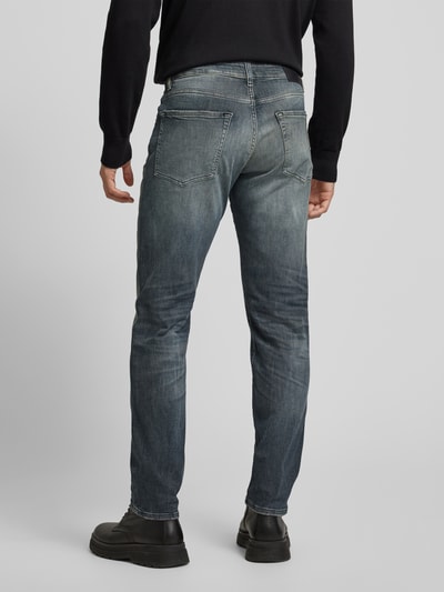 BOSS Orange Regular fit jeans in 5-pocketmodel Middengrijs - 5