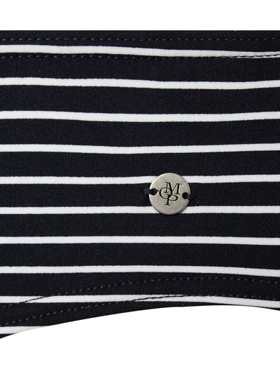 Marc O'Polo Bikinislip met streepmotief Donkerblauw - 2