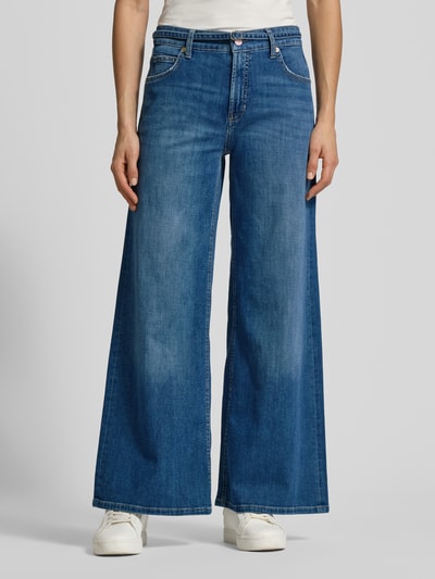 CAMBIO Jeans in verkürzter Passform Modell "Palazzo Cropped" Jeansblau 4
