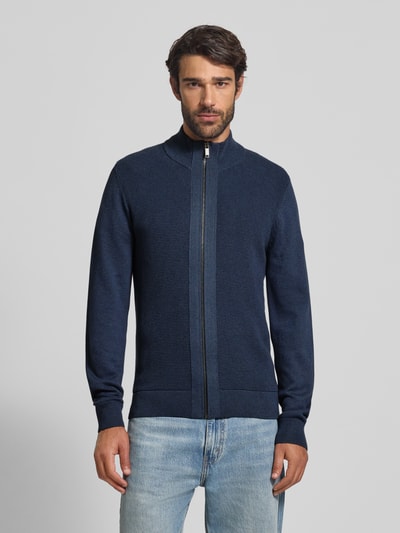 MCNEAL Kurtka z dzianiny ze stójką Granatowy melanż 4