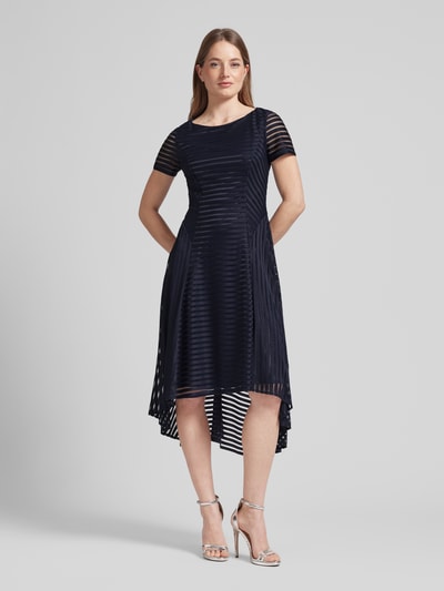 Vera Mont Cocktailkleid mit Rundhalsausschnitt Dunkelblau 4