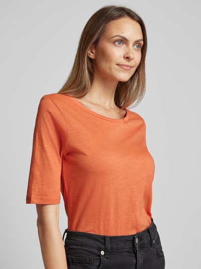 Soyaconcept T-Shirt mit Rundhalsausschnitt Modell 'Babette' Orange 3