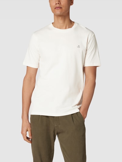 Marc O'Polo T-Shirt mit Label-Print Offwhite 4