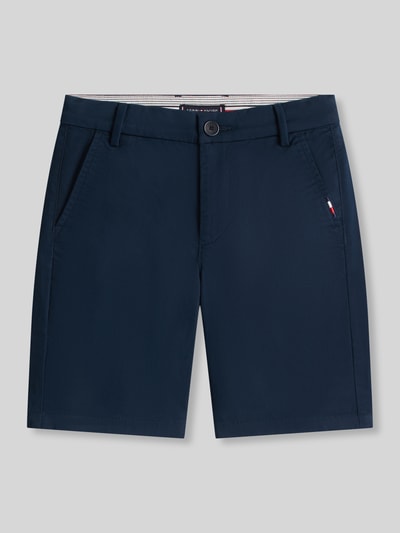 Tommy Hilfiger Kids Regular Fit Chinoshorts aus Baumwoll-Mix Marine 2