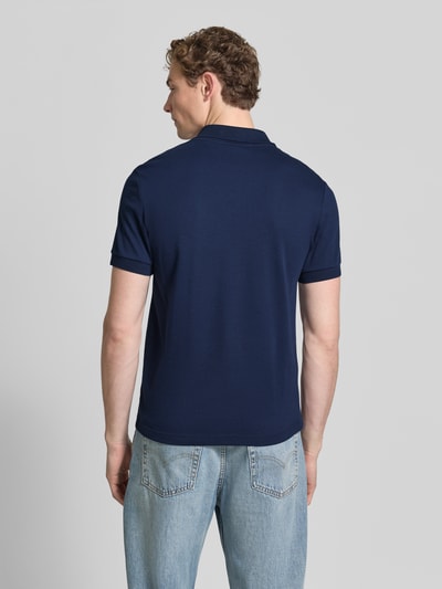 Lacoste Regular Fit Poloshirt aus reiner Baumwolle Marine 5