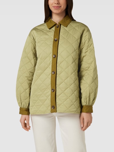 MSCH Copenhagen Jacke mit durchgehender Knopfleiste Modell 'Illian' Khaki 4