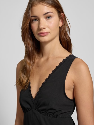 Noisy May Minikleid mit Spitzenbesatz Modell 'BROOKE' Black 3