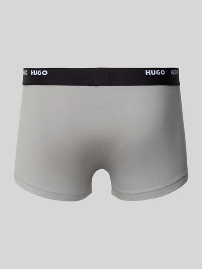 HUGO Boxershort in effen design in een set van 5 stuks Blauw - 3