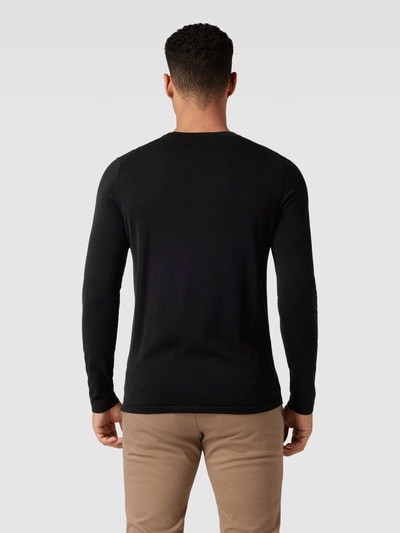 DRYKORN Strickpullover mit Rundhalsausschnitt Modell 'IRMINO' Black 5