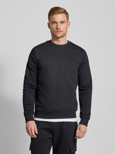 MCNEAL Sweatshirt mit Label-Stitching Black 4