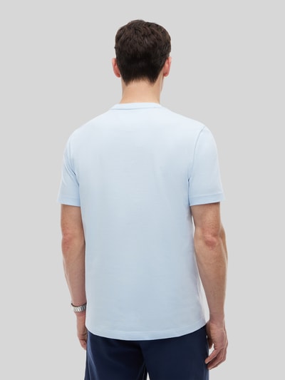 Tommy Hilfiger regular fit T-shirt van puur katoen Lichtblauw - 5
