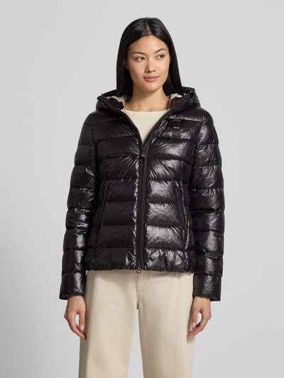 Blauer USA Jacke in Stepp-Optik Modell 'CAROLL' Black 4