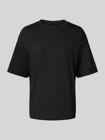 CK Calvin Klein Oversized T-Shirt mit Label-Stitching Black 2