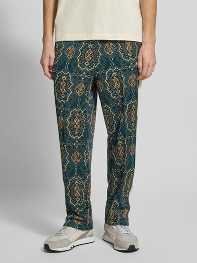 PUMA PERFORMANCE Relaxed fit sweatpants met elastische band Donkergroen - 4