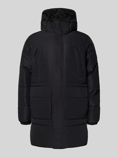 Only & Sons Regular Fit Parka mit abnehmbarer Kapuze Modell 'CAM' Black 2