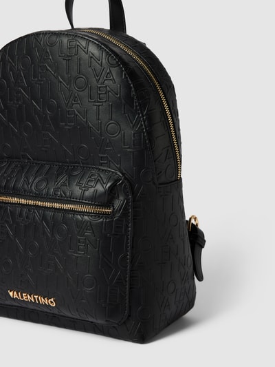 VALENTINO BAGS Plecak ze wzorem z logo model ‘RELAX’ Czarny 2